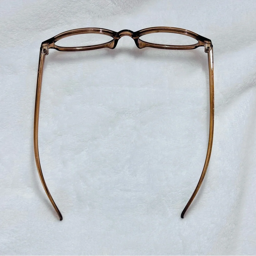 Trendy Oval Women's Reading Glasses - Brown